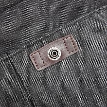 Kono Men's Canvas Messenger Bag - Small Crossbody Shoulder Satchel with Multi-Pockets for Travel & Daily Use