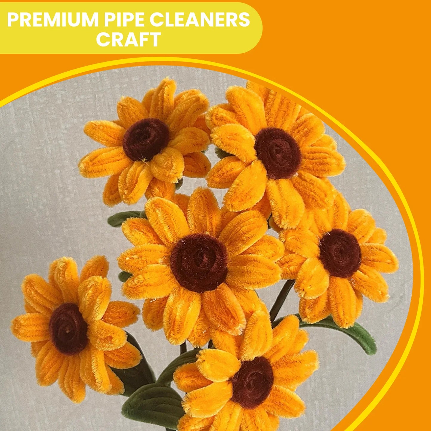 Floral Bouquet Arts And Craft Kit - 400 Piece Project