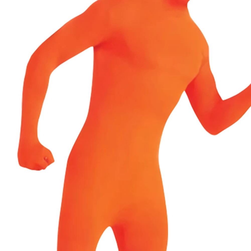 Full Bodysuit Open Face Stretch Adult Costume Zentai Disappearing Man Body Suit for Men Women Halloween Carnival Cosplay Costume