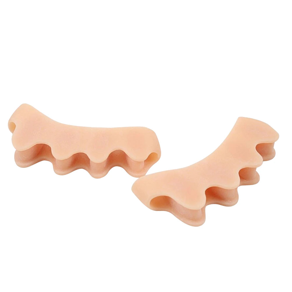SEBS Comfortable Toe Separator Hallux Valgus Corrector Orthopedic Hammer Straightener Spreader Reduction Friction