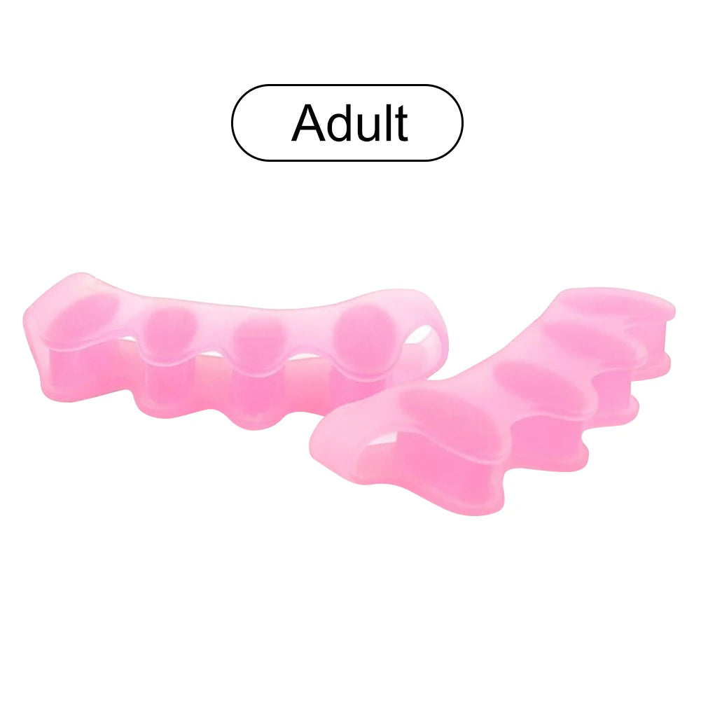 SEBS Comfortable Toe Separator Hallux Valgus Corrector Orthopedic Hammer Straightener Spreader Reduction Friction