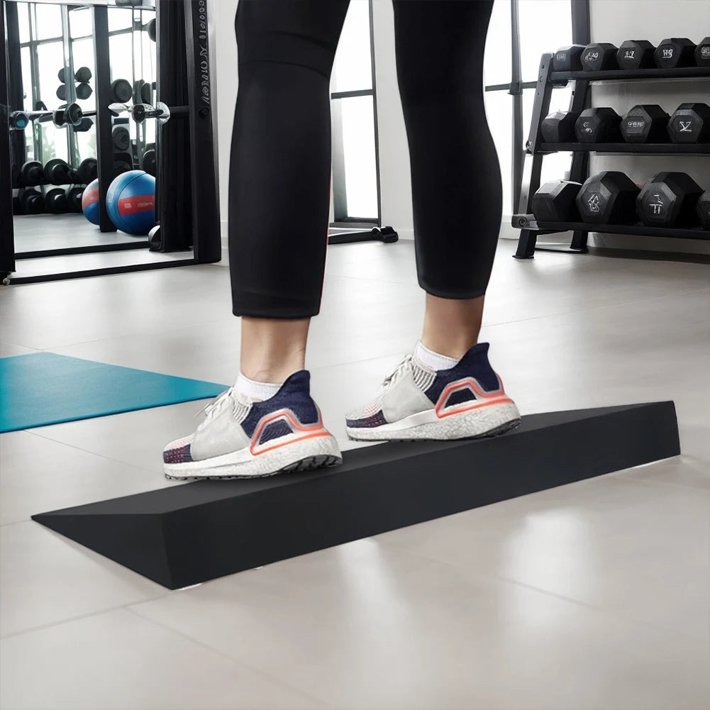 EVA Yoga Slant Board Squat Board Anti Slip Squat Wedge Ergonomic Incline Balance Board Multi-Function for Weightlifting Fitness