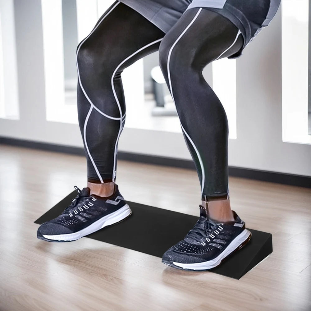EVA Yoga Slant Board Squat Board Anti Slip Squat Wedge Ergonomic Incline Balance Board Multi-Function for Weightlifting Fitness