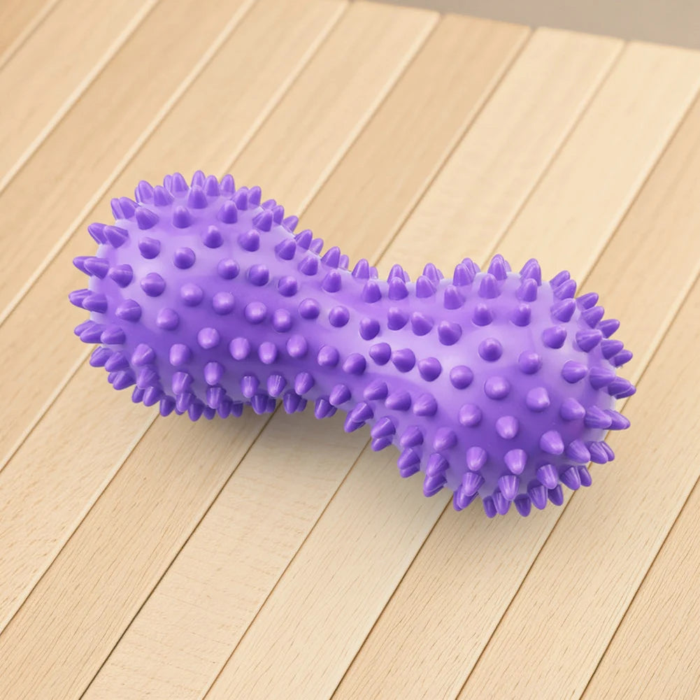 Peanut Massage Spiky Ball Spiky Massage Ball Peanut Massage Roller Trigger Point Hedgehog Ball for Hand/Foot Massage