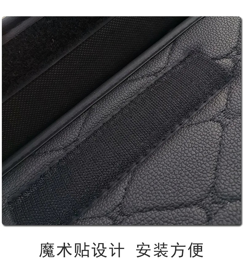 Car Trunk Organizer Box Large Capacity Auto Multiuse Tools Storage Bag Stowing Tidying Leather Folding For Emergency Storage Box