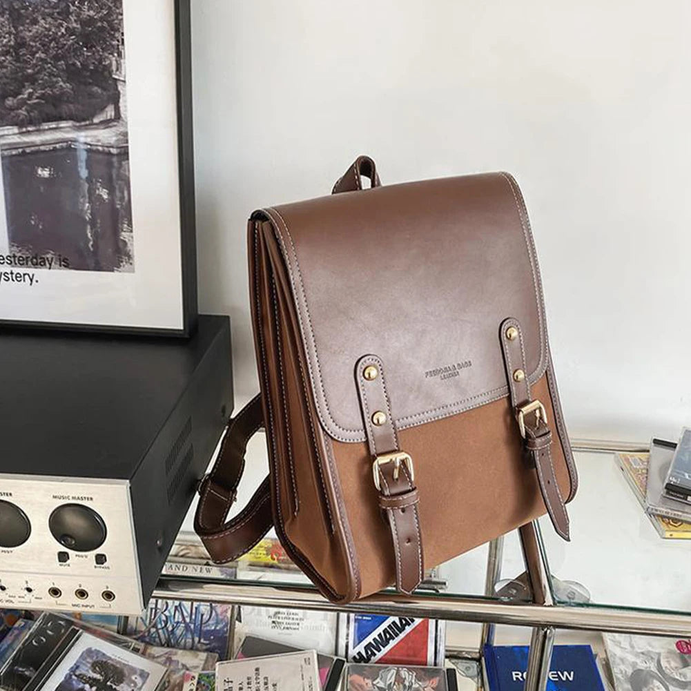 Japanese Travel Backpacks Large Capacity Laptop Backpack Vintage College Rucksack Bag for Women Fashion Ladies Casual College