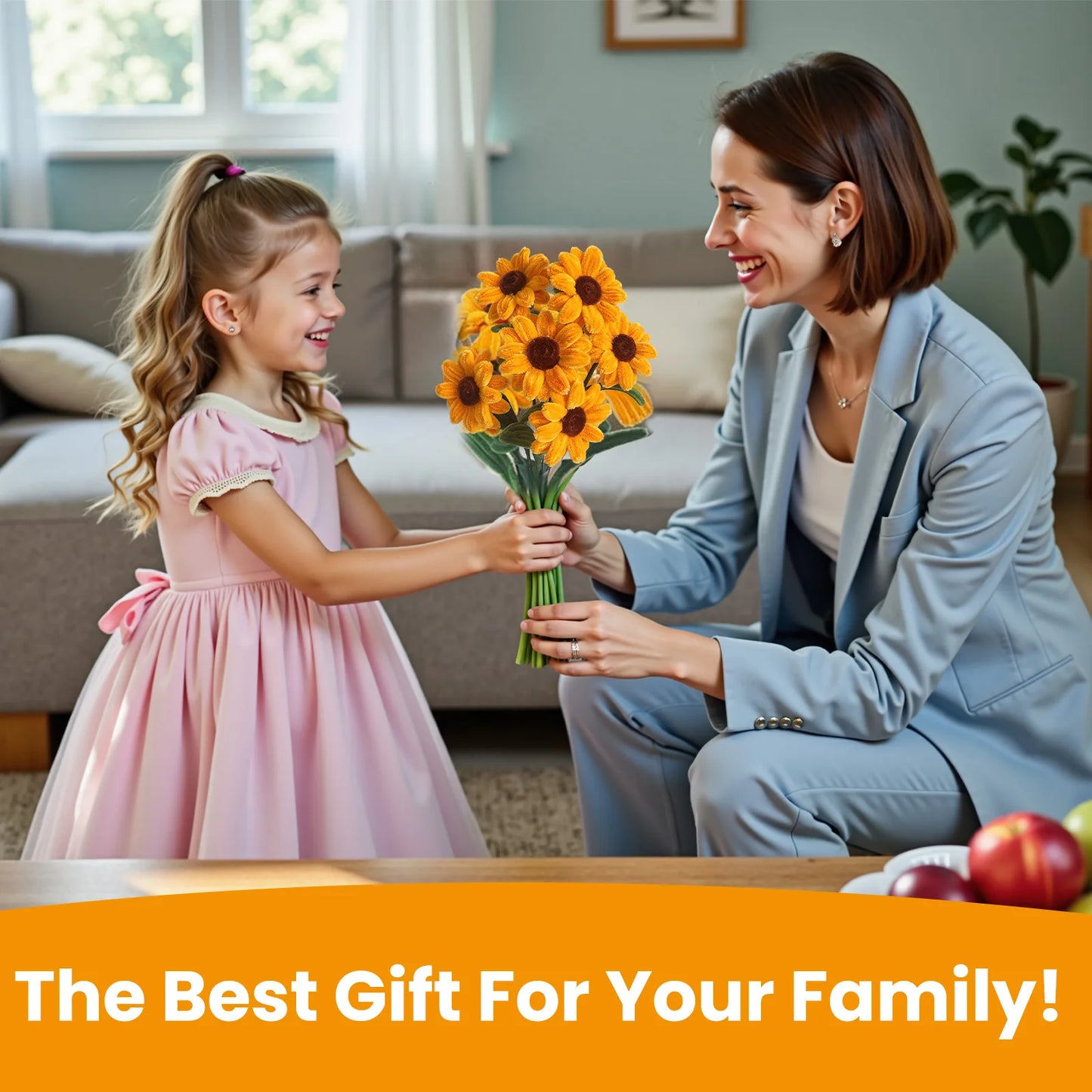 Floral Bouquet Arts And Craft Kit - 400 Piece Project