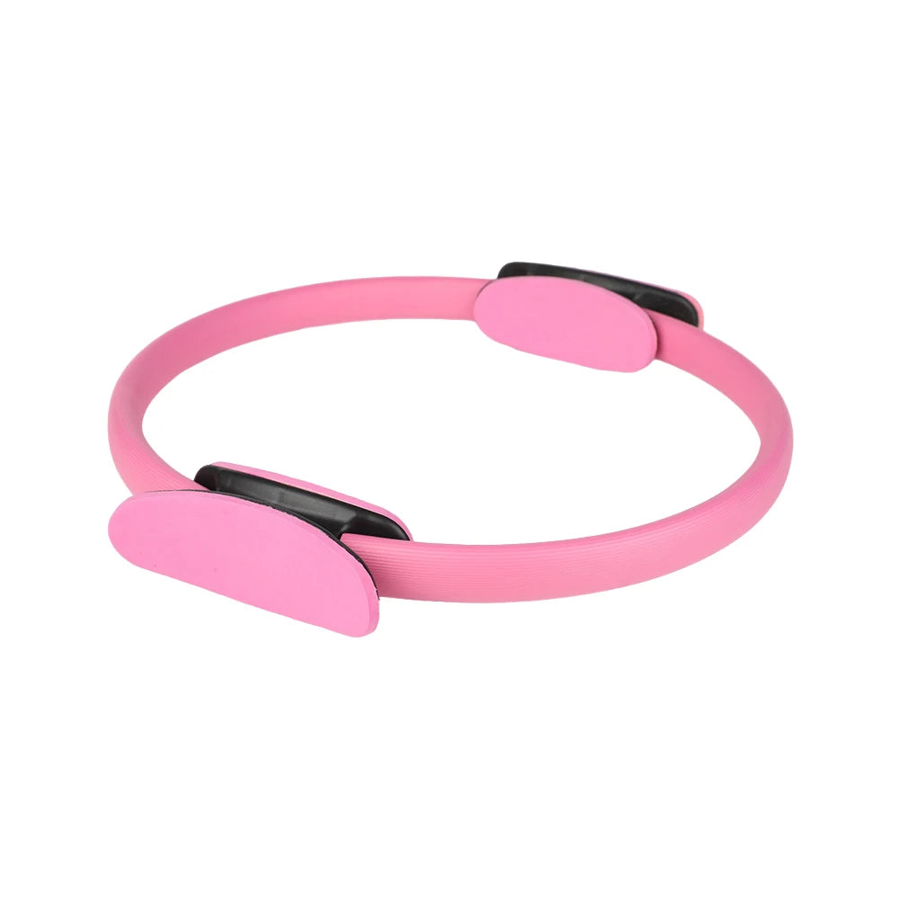 Pilates Ring Fitness Ring with Non Slip Handles Fitness Circle Portable Flexible Resistance Exercise Equipment for Women