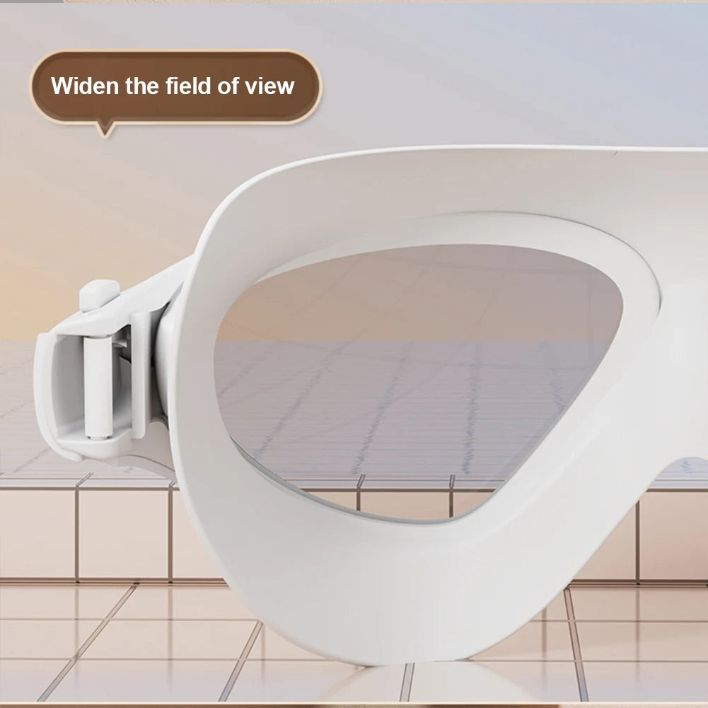 Professional HD Swim Glasses Anti-Fog Wide View Swim Goggles Waterproof Swim Sports Eyewear for Women Men