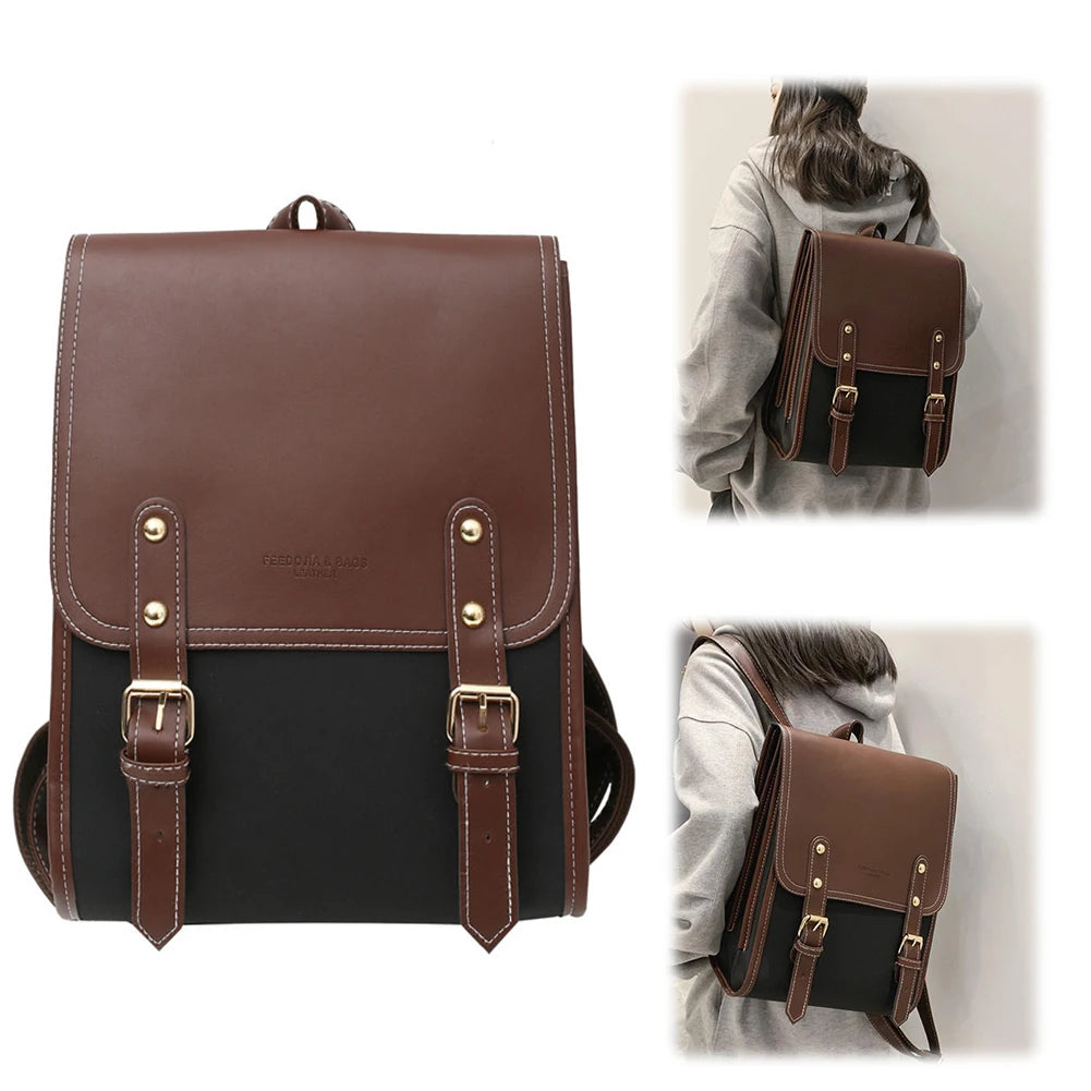 Japanese Travel Backpacks Large Capacity Laptop Backpack Vintage College Rucksack Bag for Women Fashion Ladies Casual College