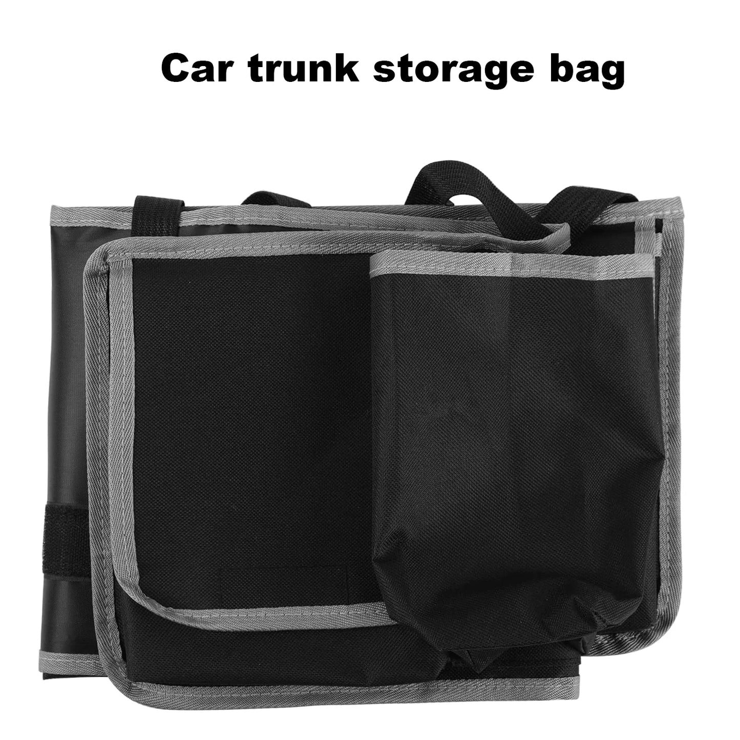 Car Trunk Organizer Hanging Backseat Storage Bag for Car Truck SUV Van Multi-Pocket Oxford Cloth Organizer Stowing Tidying Acces