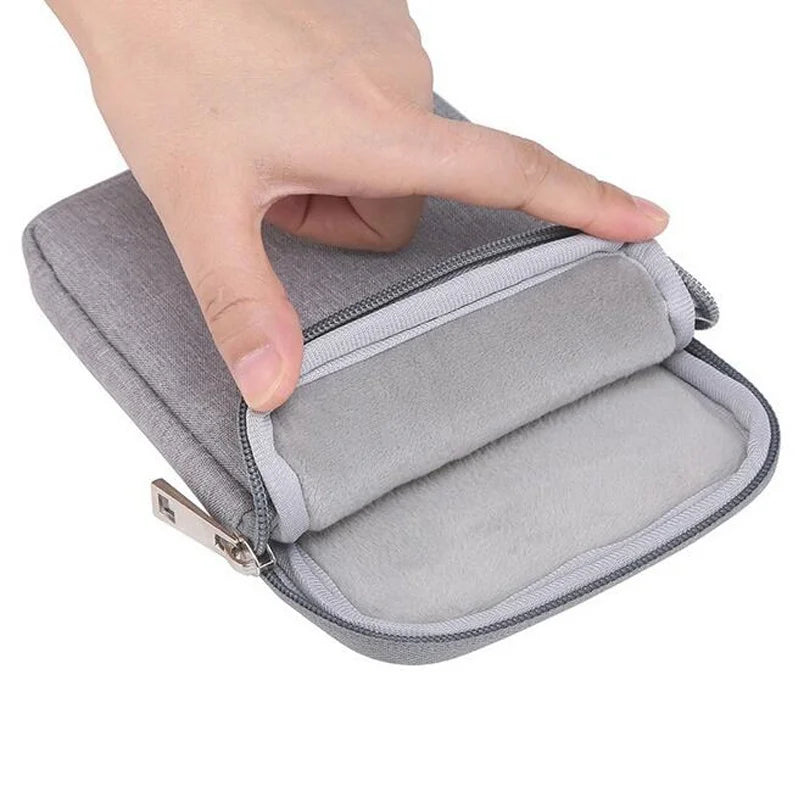 6-inch Tablet Bag Protective Cover Is Suitable for E-books, Storage Bags, Electronic Product Protection, Essential for Travel