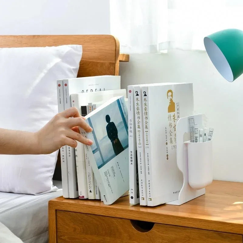 Telescopic Flexible Book Storage Rack Student Homework Organizer Holder Multilayer Expanding Box School Office Stationery