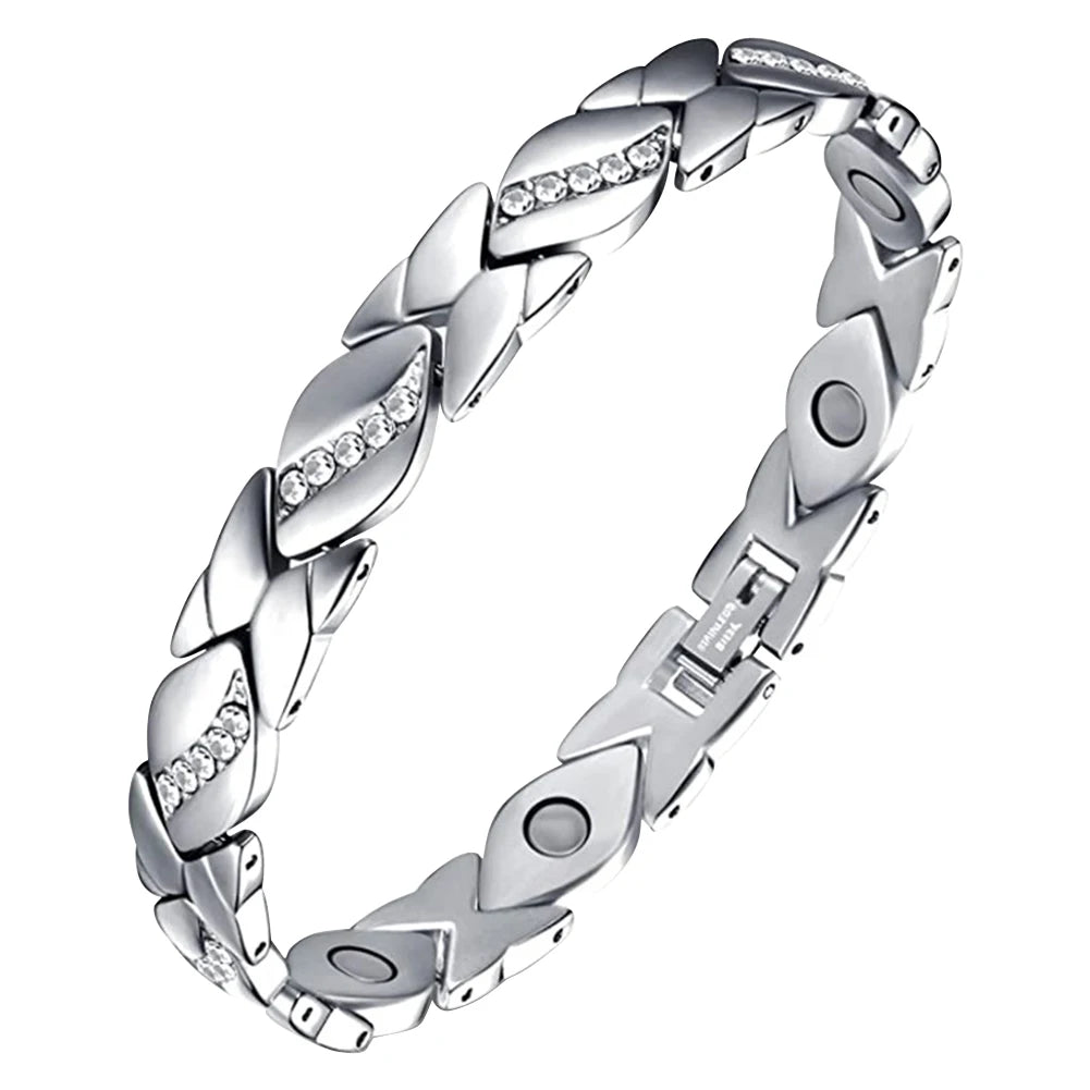 Ultra Magnetic Bracelets with 3500 Gauss Magnets Health Care Magnetic Bracelet Pure Copper for Women Men Jewelry Gift