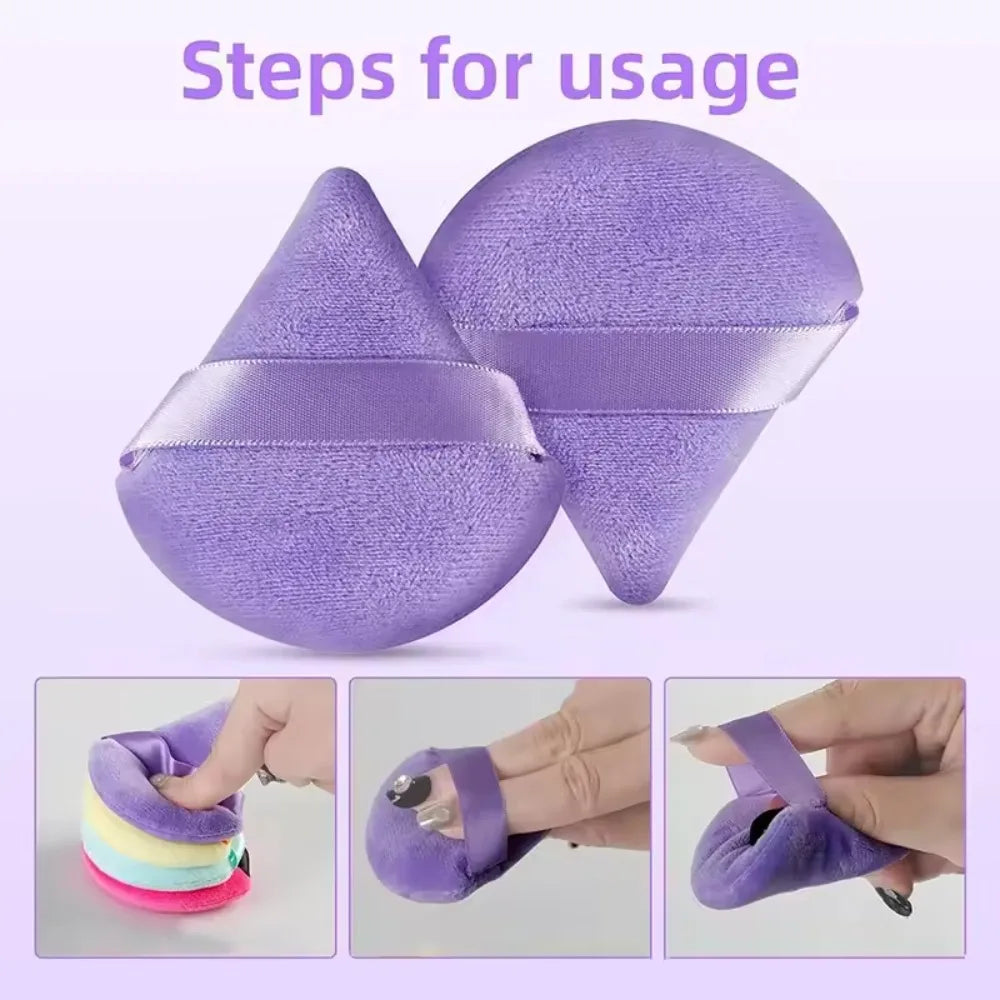 12pcs Small, Medium And Large Combination Set Makeup Puff Essential For Beginners Makeup Sponge Blender Beauty Egg Beauty Tools