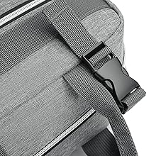 Kono Baby Changing Bag - Convertible Weekender Tote for Parents with Insulated Pockets, Diaper Messenger Bag for Travel